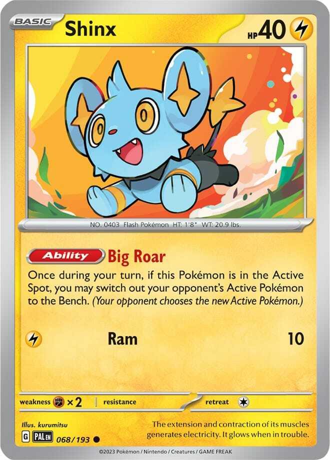 Carte Pokémon: Shinx [Lixy]