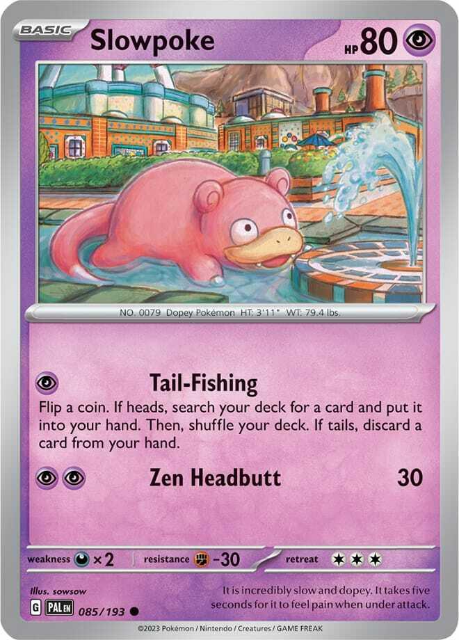 Carte Pokémon: Slowpoke [Ramoloss]