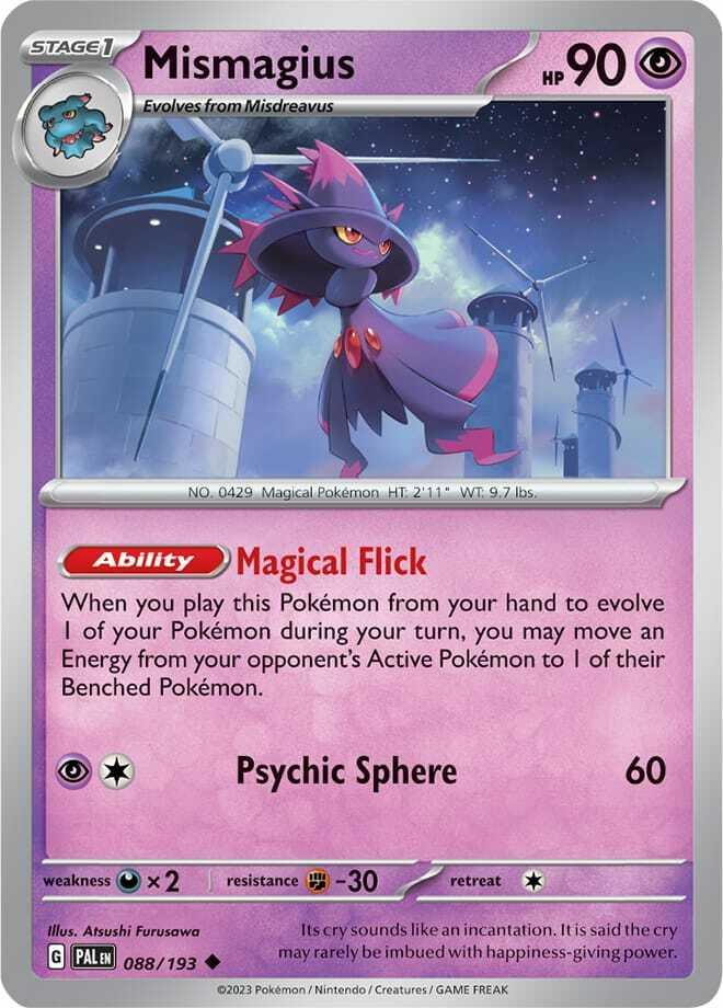 Carte Pokémon: Mismagius [Magirêve]