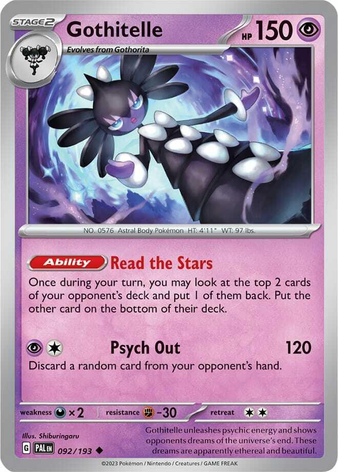 Carte Pokémon: Gothitelle [Sidérella]