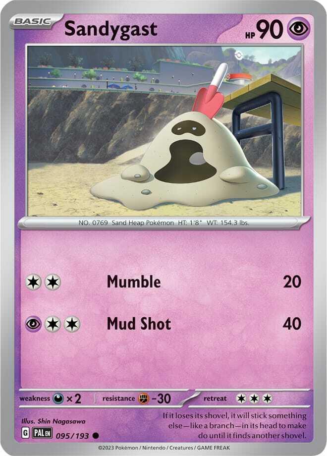 Carte Pokémon: Sandygast [Bacabouh]