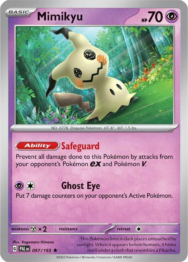 Carte Pokémon: Mimikyu [Mimiqui]