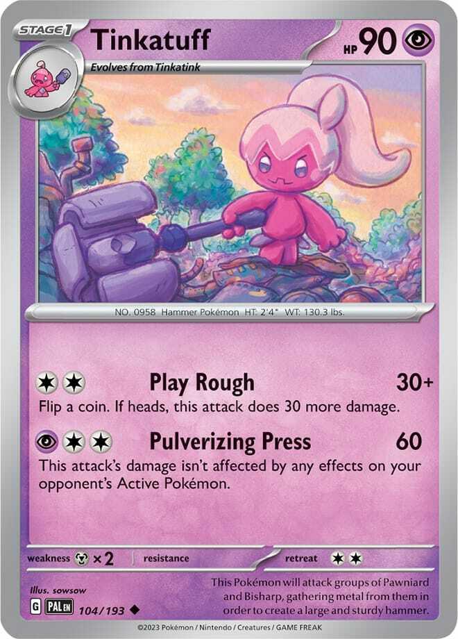 Carte Pokémon: Tinkatuff [Forgella]