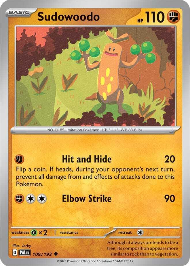 Carte Pokémon: Sudowoodo [Simularbre]