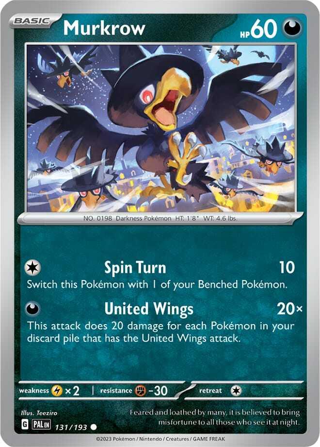 Carte Pokémon: Murkrow [Cornèbre]