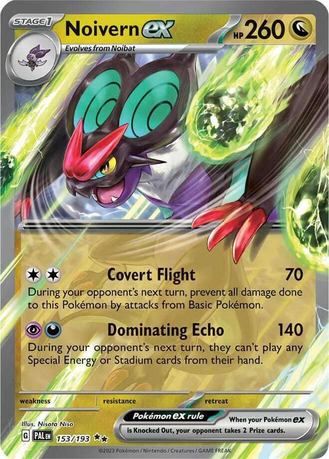 Carte Pokémon: Noivern ex [Bruyverne ex]