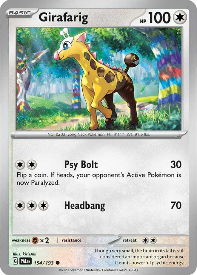 Carte Pokémon: Girafarig [Girafarig]