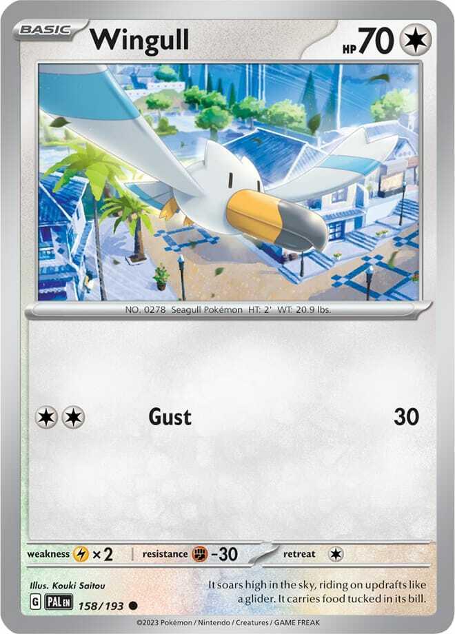 Carte Pokémon: Wingull [Goélise]