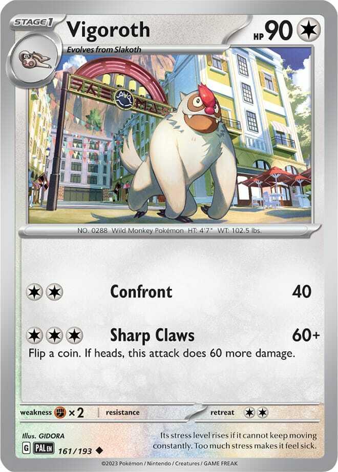 Carte Pokémon: Vigoroth [Vigoroth]