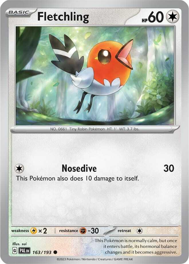 Carte Pokémon: Fletchling [Passerouge]