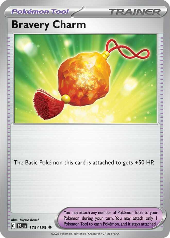 Carte Pokémon: Bravery Charm [Amulette Bravoure]