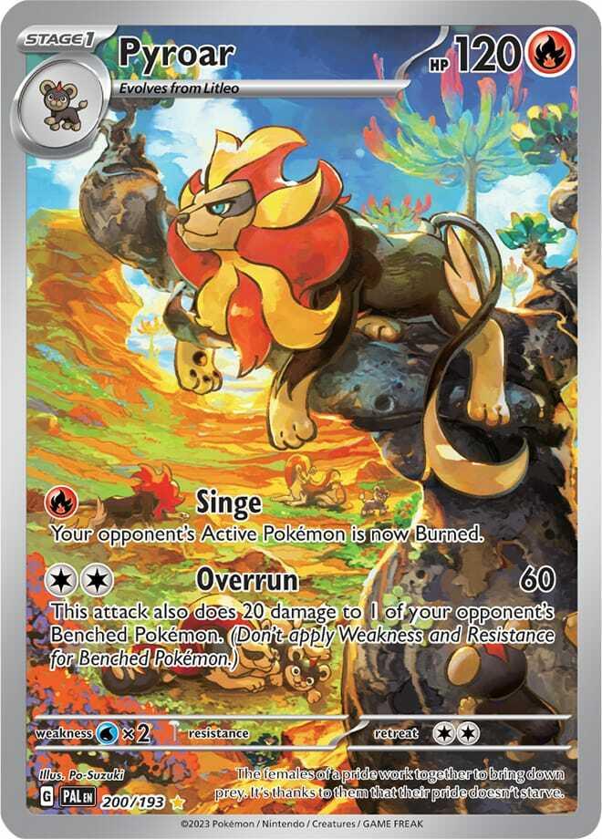 Carte Pokémon: Pyroar [Némélios]