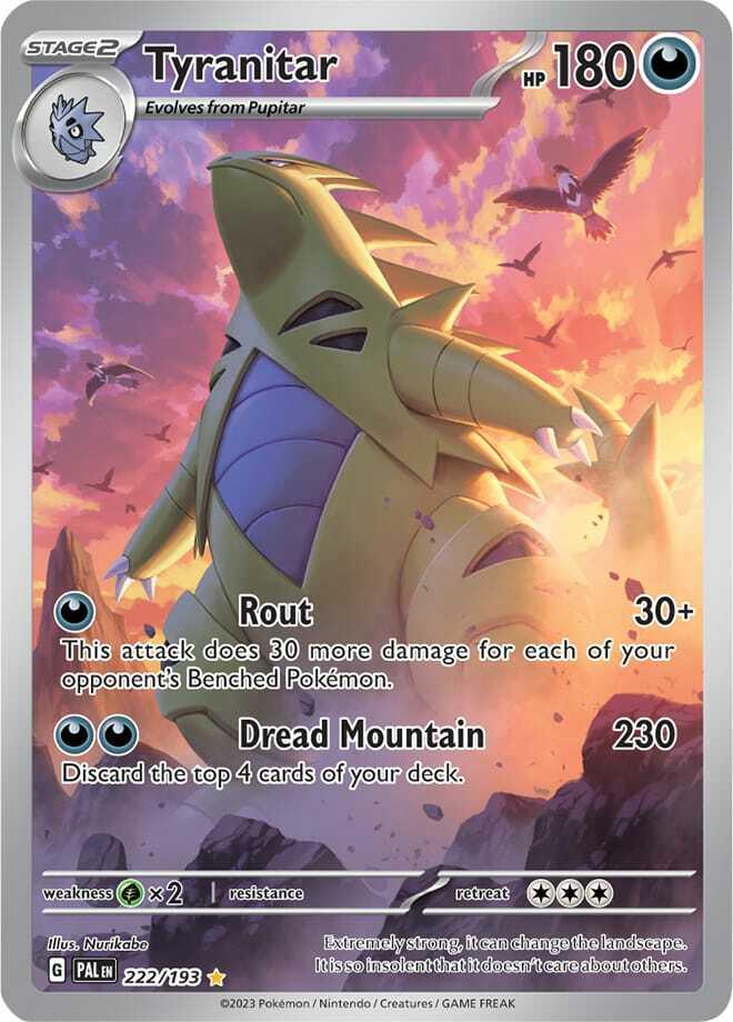 Carte Pokémon: Tyranitar [Tyranocif]