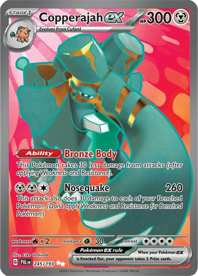 Carte Pokémon: Copperajah ex [Pachyradjah ex]