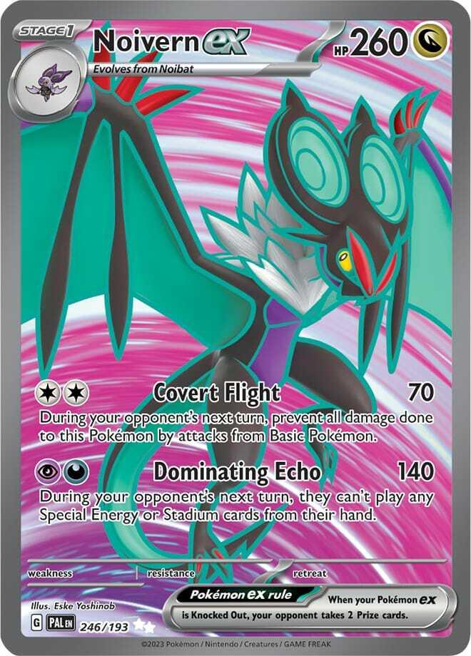 Carte Pokémon: Noivern ex [Bruyverne ex]