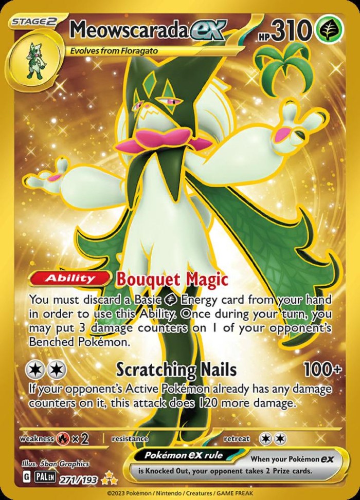 Carte Pokémon: Meowscarada ex [Miascarade ex]