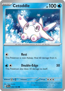 Carte Pokémon: Cetoddle