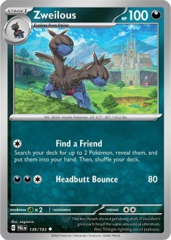 Carte Pokémon: Zweilous