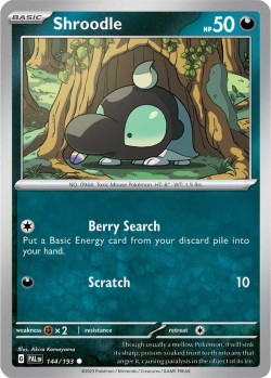 Carte Pokémon: Shroodle