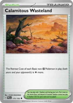 Carte Pokémon: Calamitous Wasteland