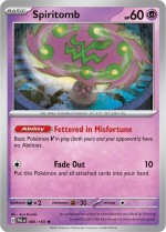 Carte Pokémon: Spiritomb