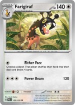 Carte Pokémon: Farigiraf