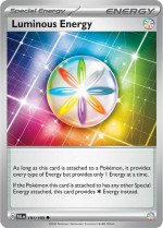 Carte Pokémon: Énergie Lumineuse