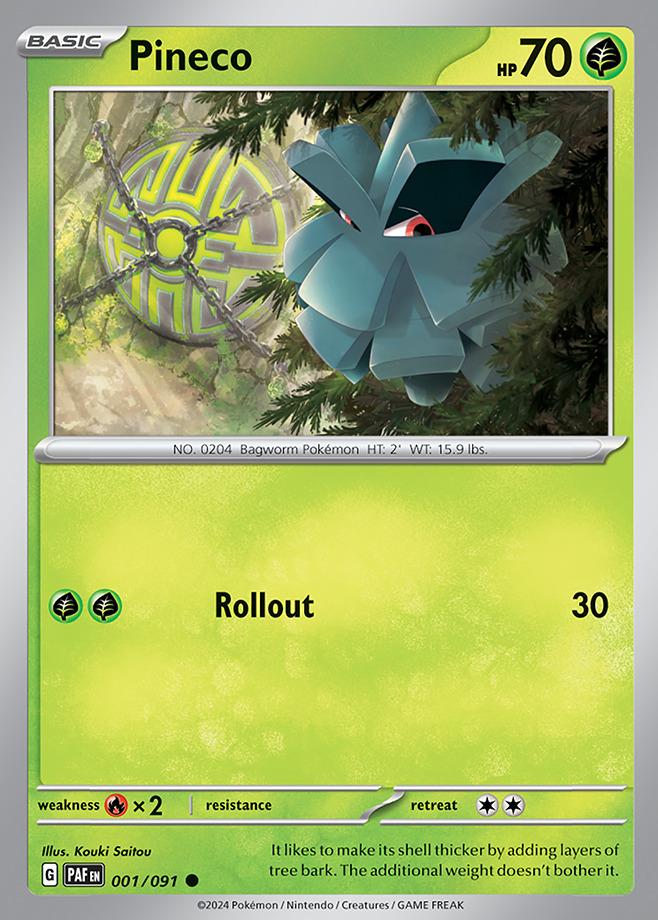 Carte Pokémon: Pineco [Pomdepik]