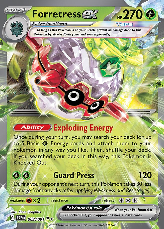 Carte Pokémon: Forretress ex [Foretress ex]