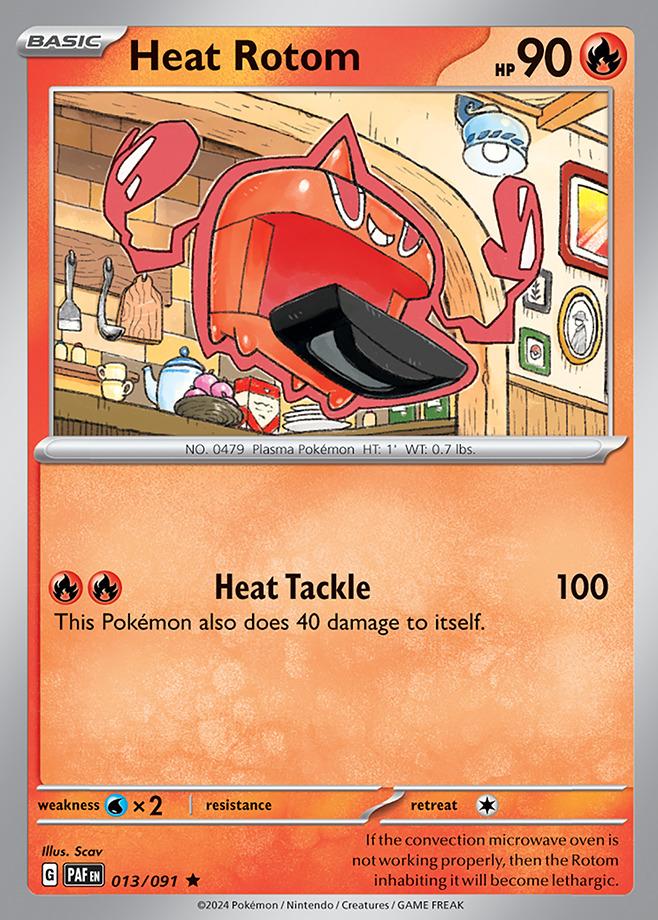 Carte Pokémon: Heat Rotom [Motisma Chaleur]