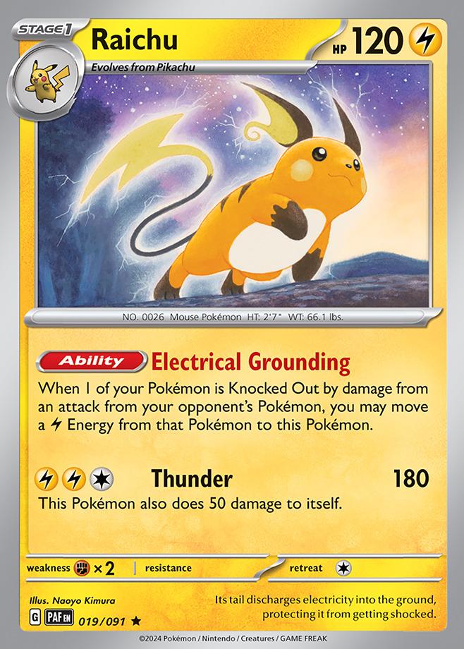 Carte Pokémon: Raichu [Raichu]