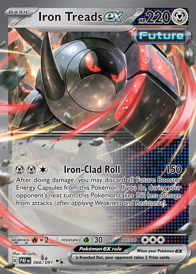 Carte Pokémon: Iron Treads ex [Roue-de-Fer ex]