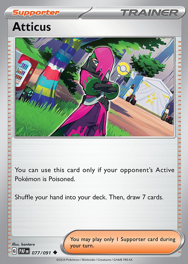 Carte Pokémon: Atticus [Erio]