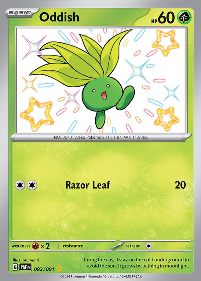 Carte Pokémon: Oddish [Mystherbe]