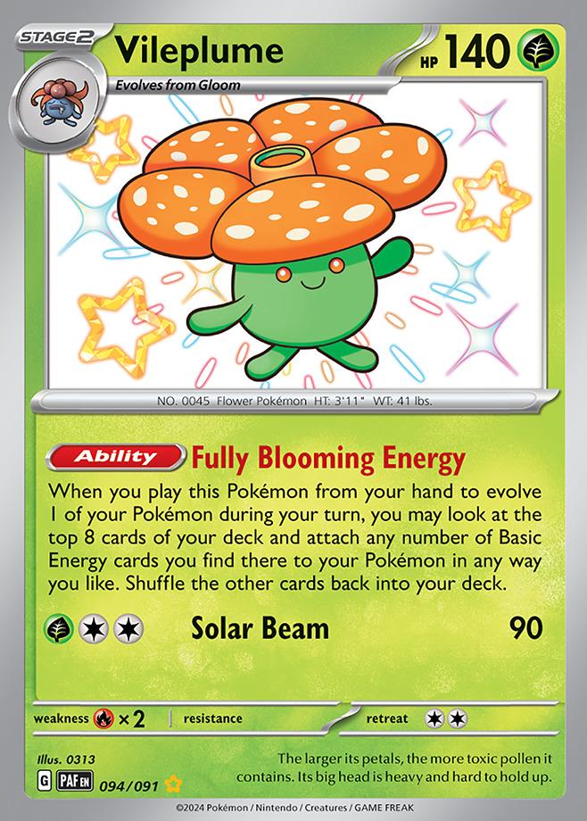 Carte Pokémon: Vileplume [Rafflesia]