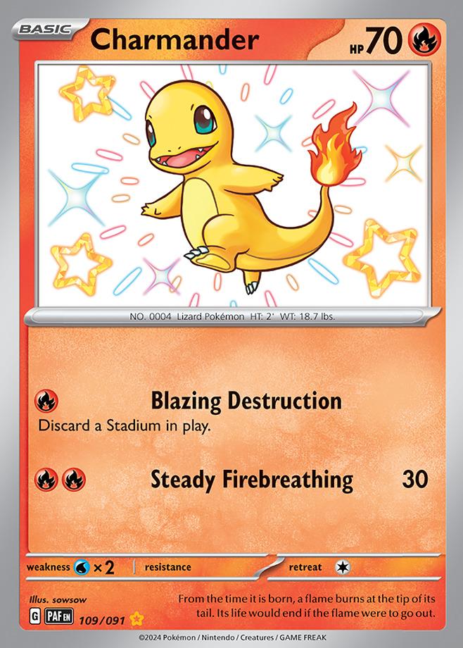 Carte Pokémon: Charmander [Salamèche]