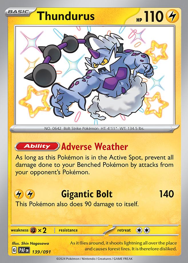 Carte Pokémon: Thundurus [Fulguris]