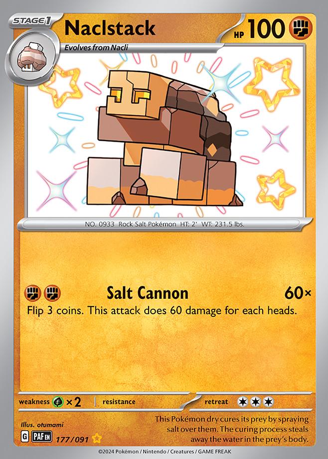 Carte Pokémon: Naclstack [Amassel]