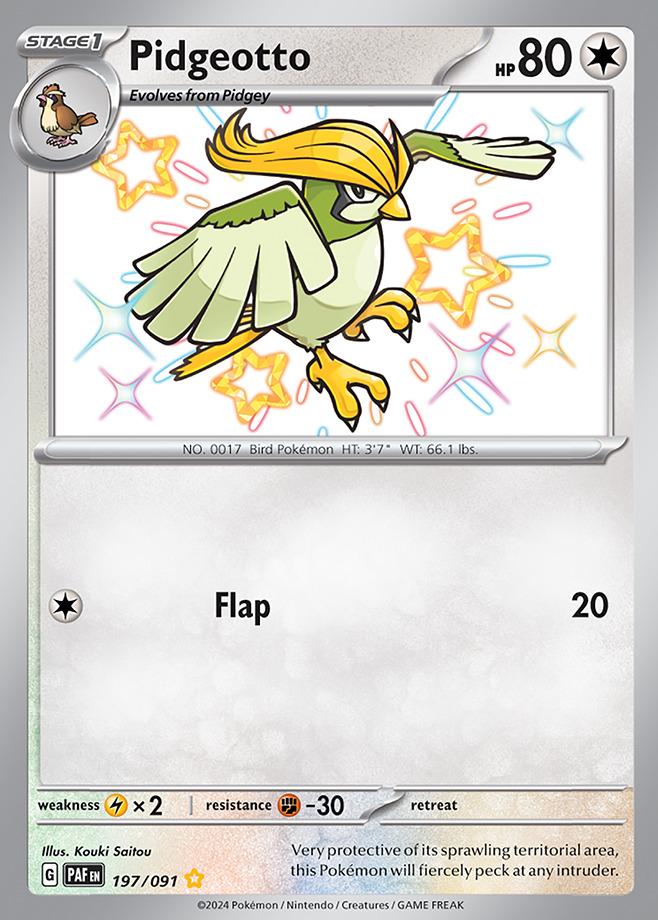 Carte Pokémon: Pidgeotto [Roucoups]