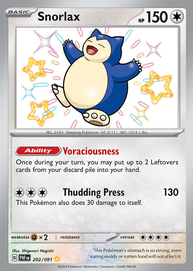 Carte Pokémon: Snorlax [Ronflex]