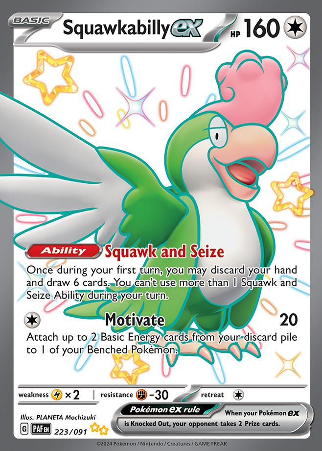 Carte Pokémon: Squawkabilly ex [Tapatoès ex]