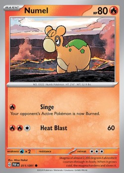 Carte Pokémon: Numel