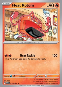 Carte Pokémon: Heat Rotom