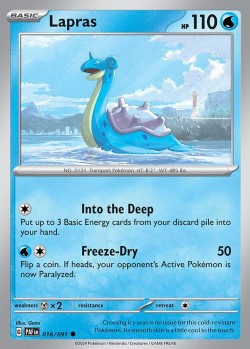 Carte Pokémon: Lapras