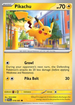 Carte Pokémon: Pikachu