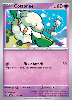 Carte Pokémon: Cottonee