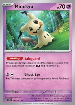 Carte Pokémon: Mimikyu