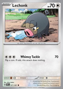 Carte Pokémon: Lechonk