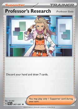 Carte Pokémon: Professor's Research