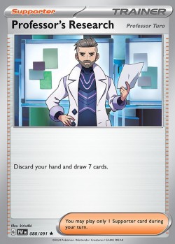 Carte Pokémon: Professor's Research